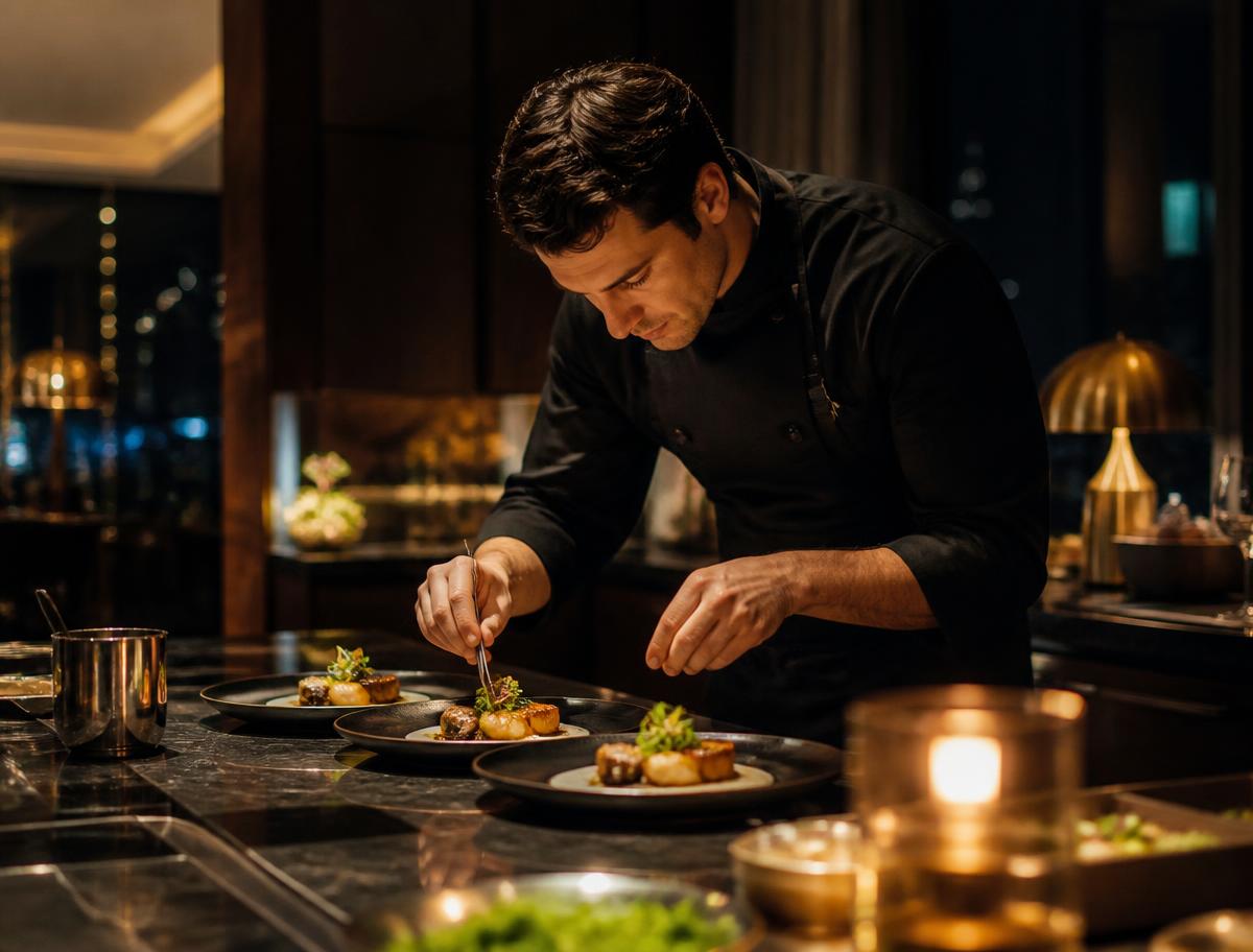Chef privé à la résidence
